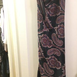 NWT Barneys FiveSeventyFive Paisley Dress XS  315$